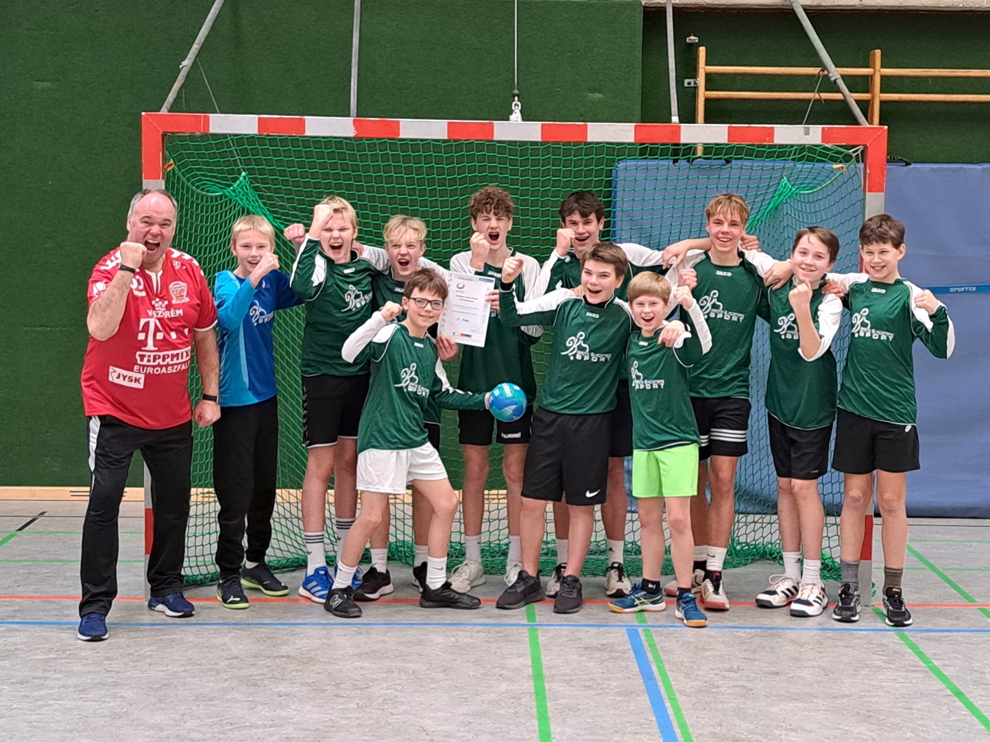 Steinteam wird Handball Stadtmeister 2