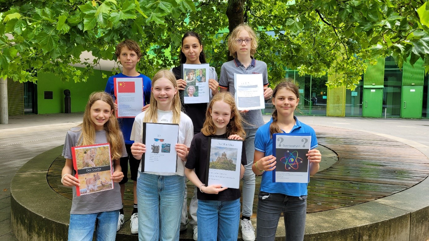 Kleine Expert innen ganz groß Feierlicher Abschluss des Forder Foerder Projektes am FSG