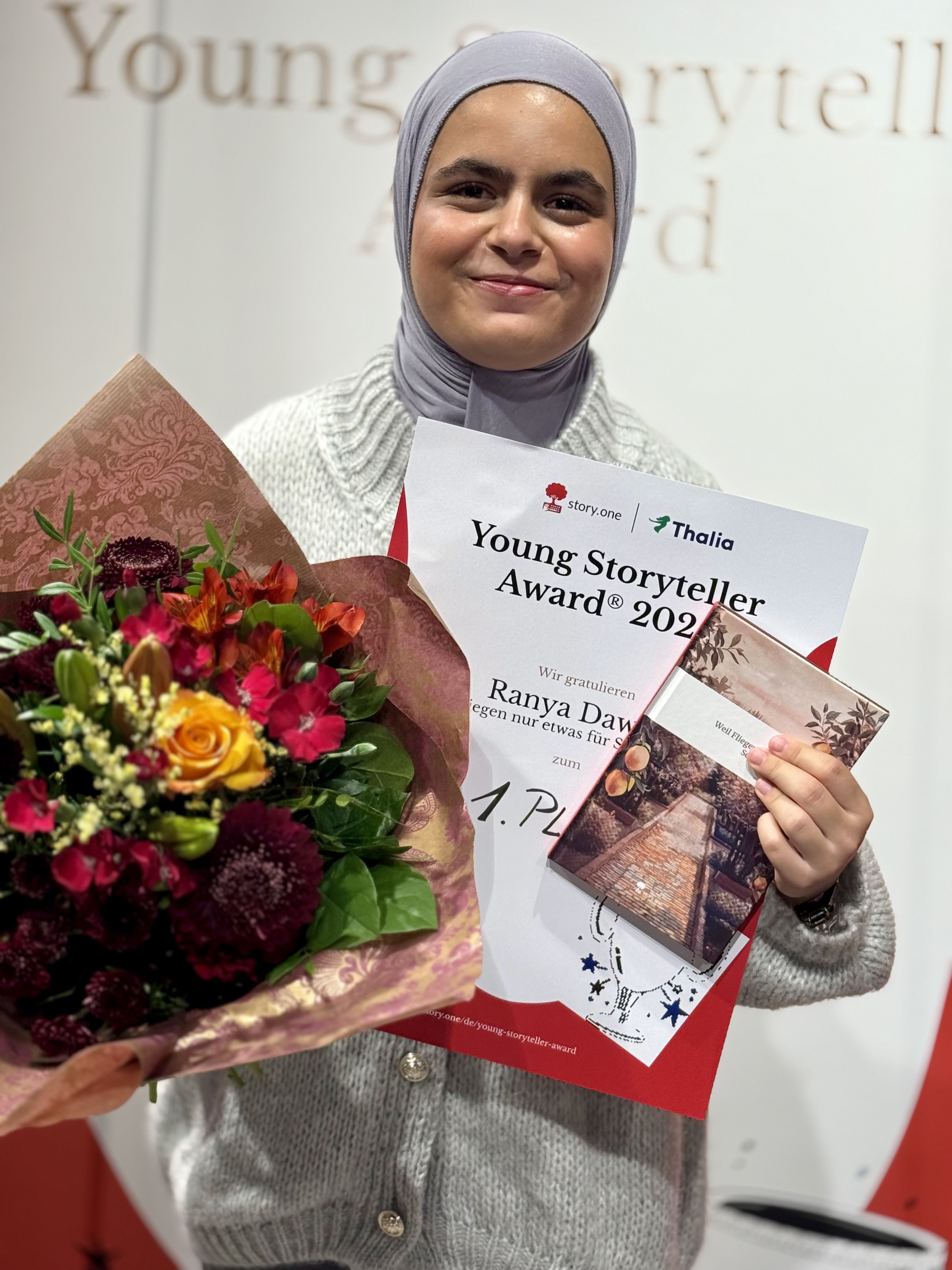 Ranya Dawud gewinnt den Young Storyteller Award