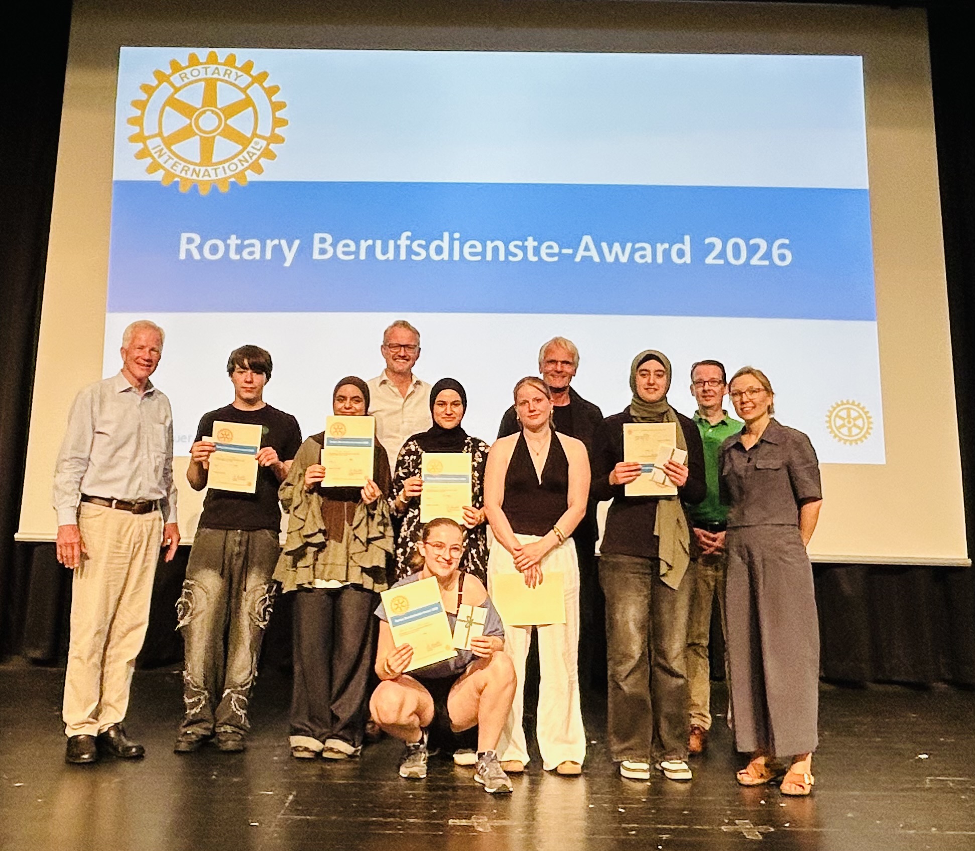 Rotary Berufsdienste Award am Freiherr vom Stein Gymnasium