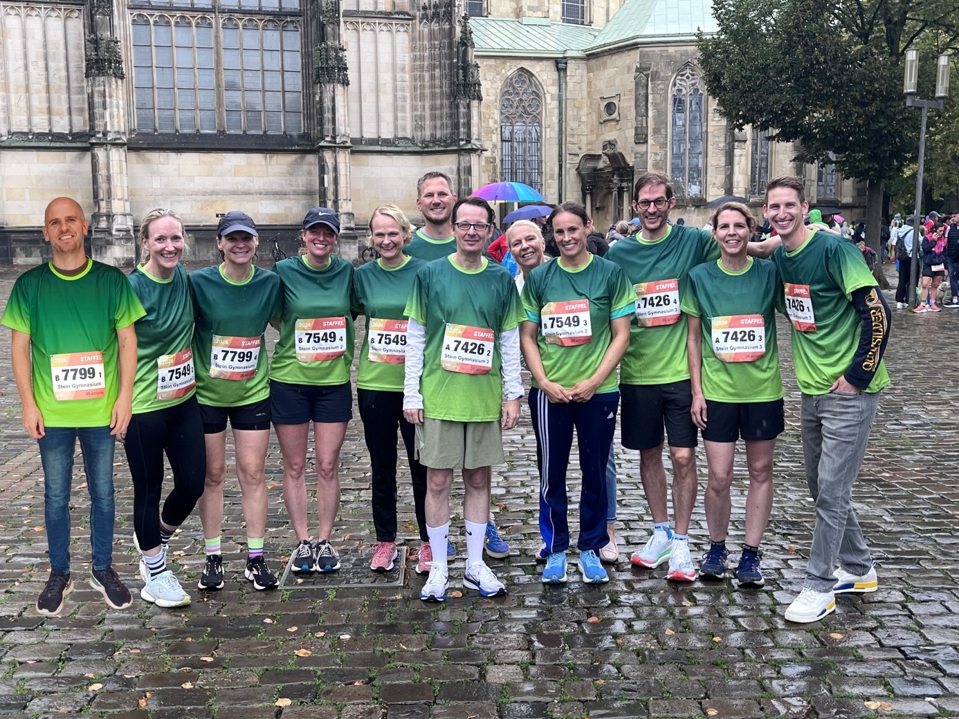 Running Stones Drei Staffeln vom Stein haben erfolgreich am Staffelmarathon in Münster teilgenommen 1